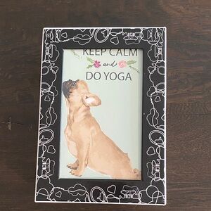 Black and White Dog Art Note cards